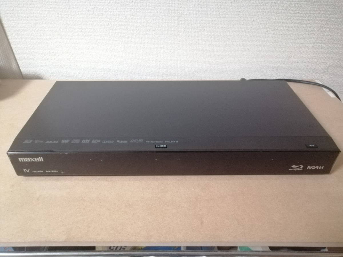 送料無料 マクセル BIV-R521 ダブル録画iVDR-SカセットHDD対応
