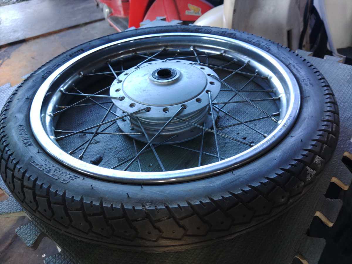 AA01 リトルカブ リアホイール 1.60×14 ARAYA