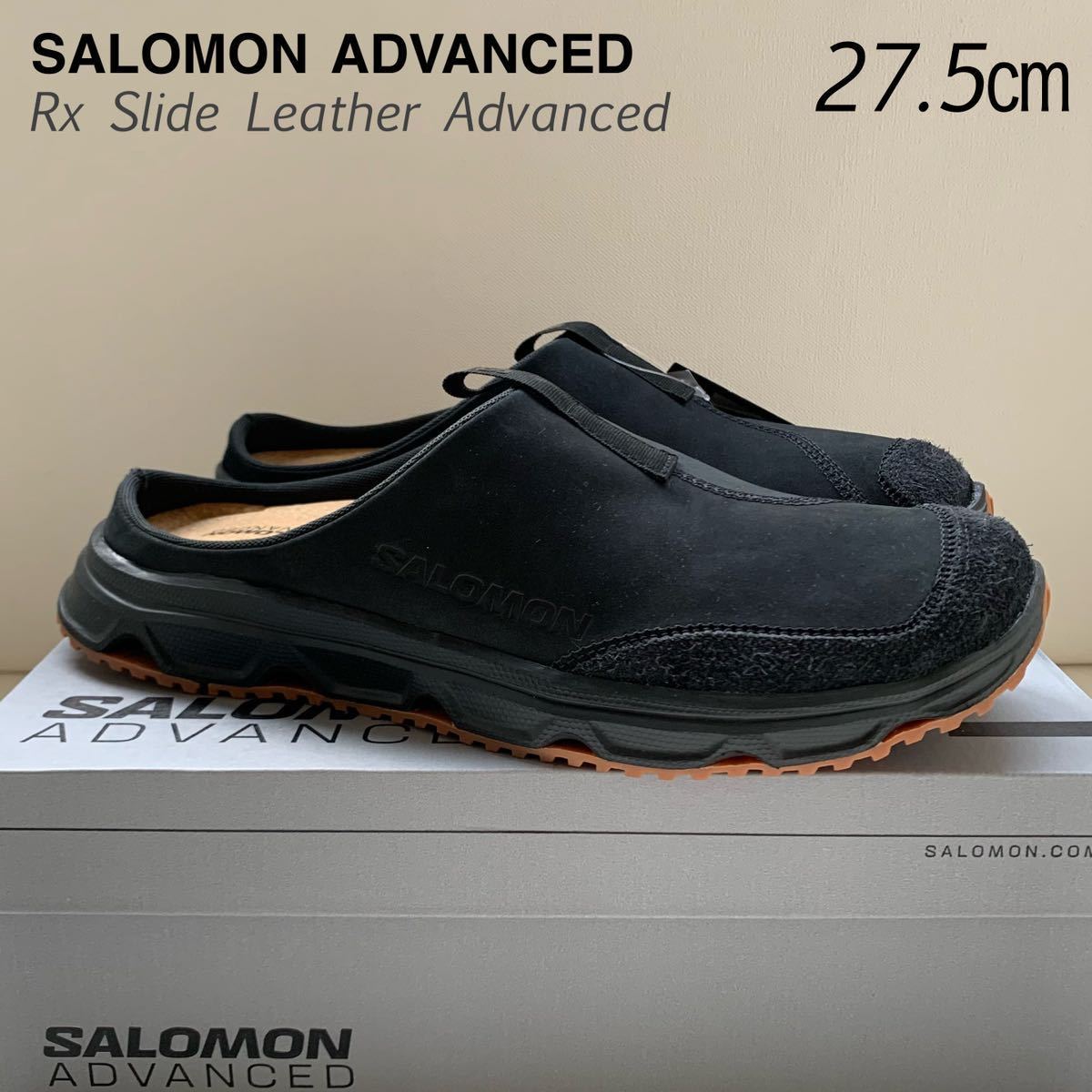新品 SALOMON ADVANCED サロモン アドヴァンスド RX SLIDE LEATHER 