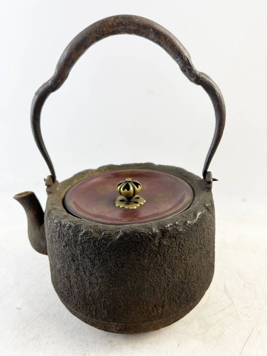 時代物 鉄瓶 急須 龍文堂 茶道具 古美術 古道具 1円スタート 骨董 当時