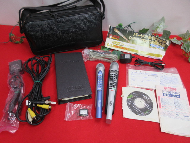 8OH3211 ON STAGE オンステージ パーソナルカラオケ Z-PK1200GT セット