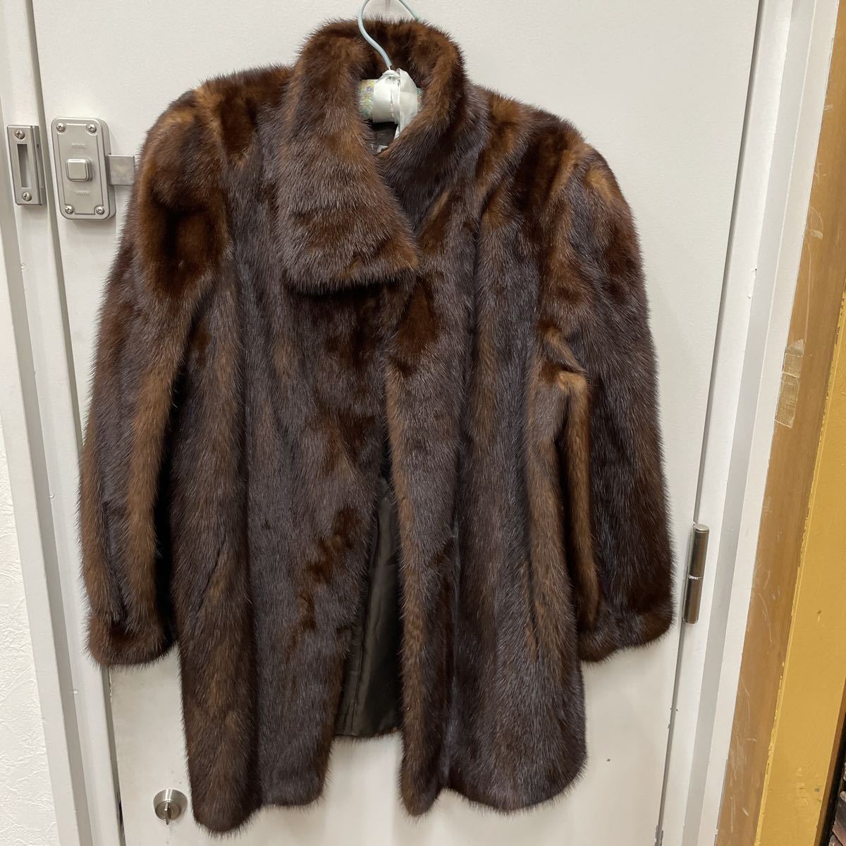 GM7096△*最高級毛皮*ダークミンク*リアルファー*MINK*ショールカラー