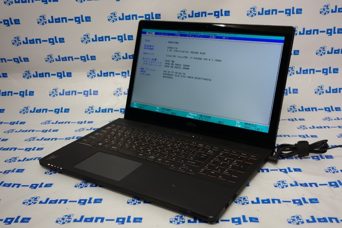 Fujitsu FMV LIFEBOOK FMVA77MB [i7-4702HQ/RAM:8GB] [ジャンク