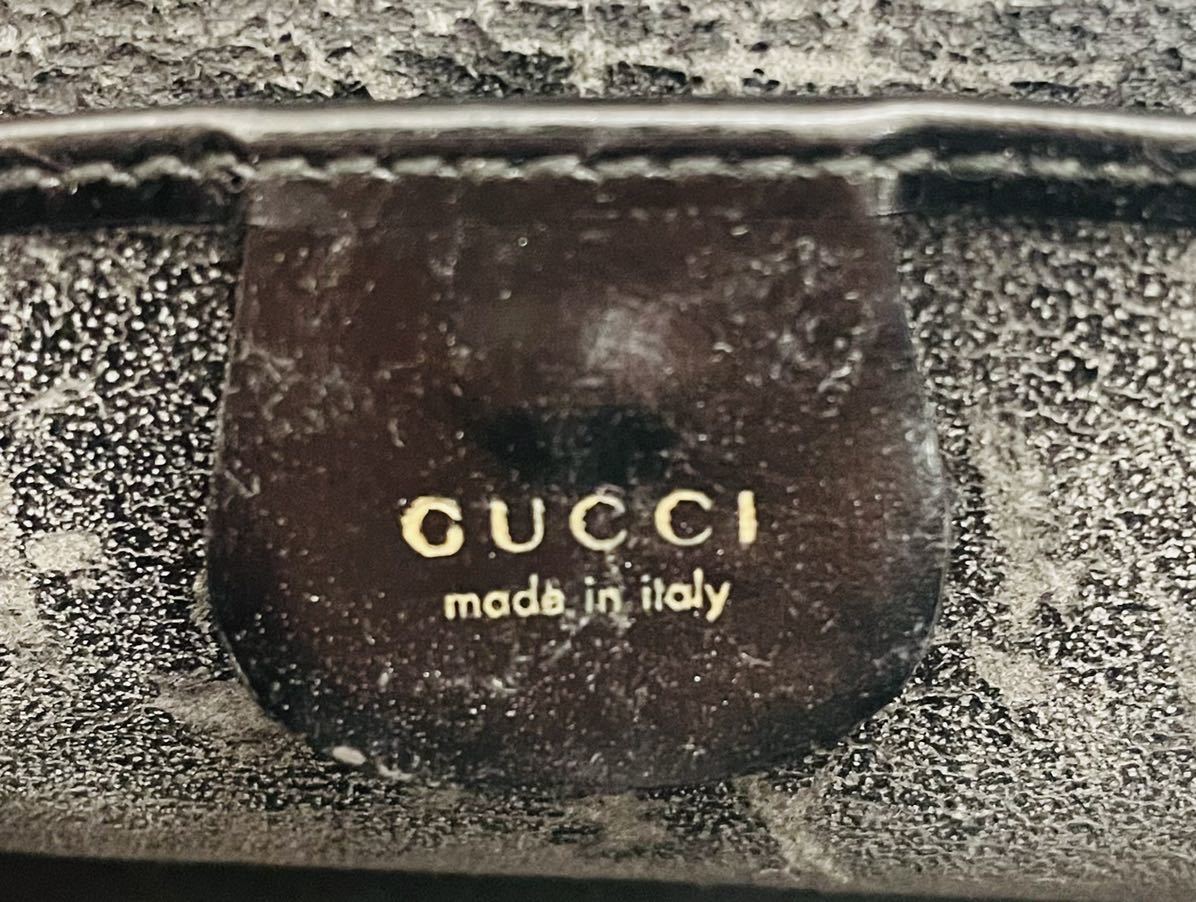 グッチ GUCCI バッグ ハンドバッグ 1円スタート スェード ゴールド金具