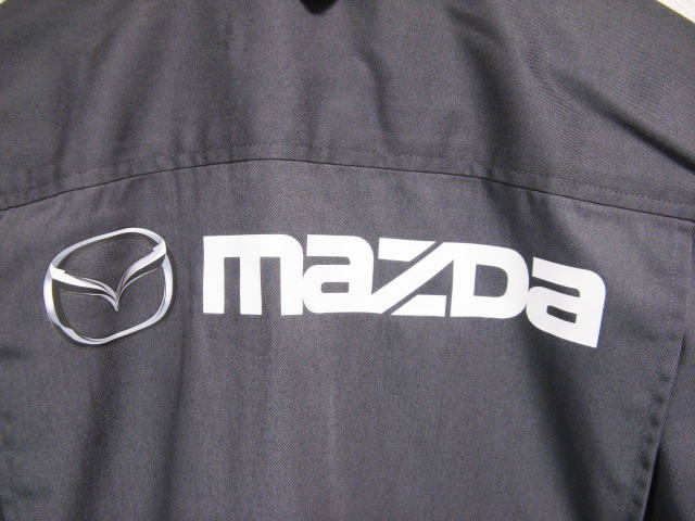 マツダ エンジニア用つなぎ 冬用 サイズ2L/LL ツナギ MAZDA SPEED