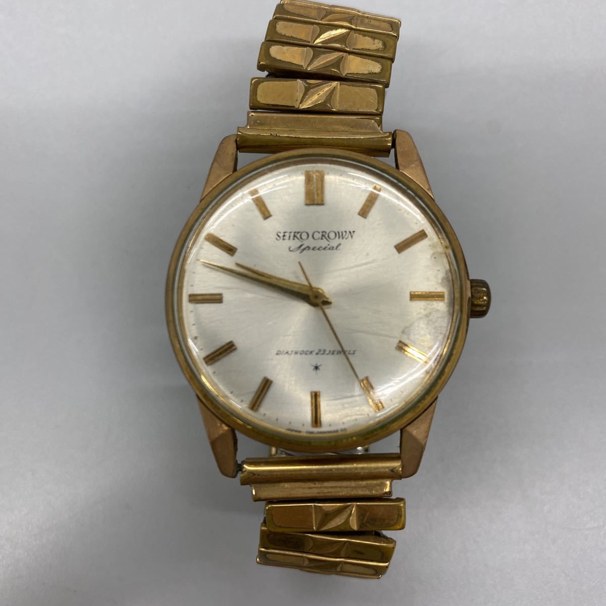 1 セイコー クラウン SEIKO CROWN SPECIAL 23石 メンズ 手巻き 腕時計 
