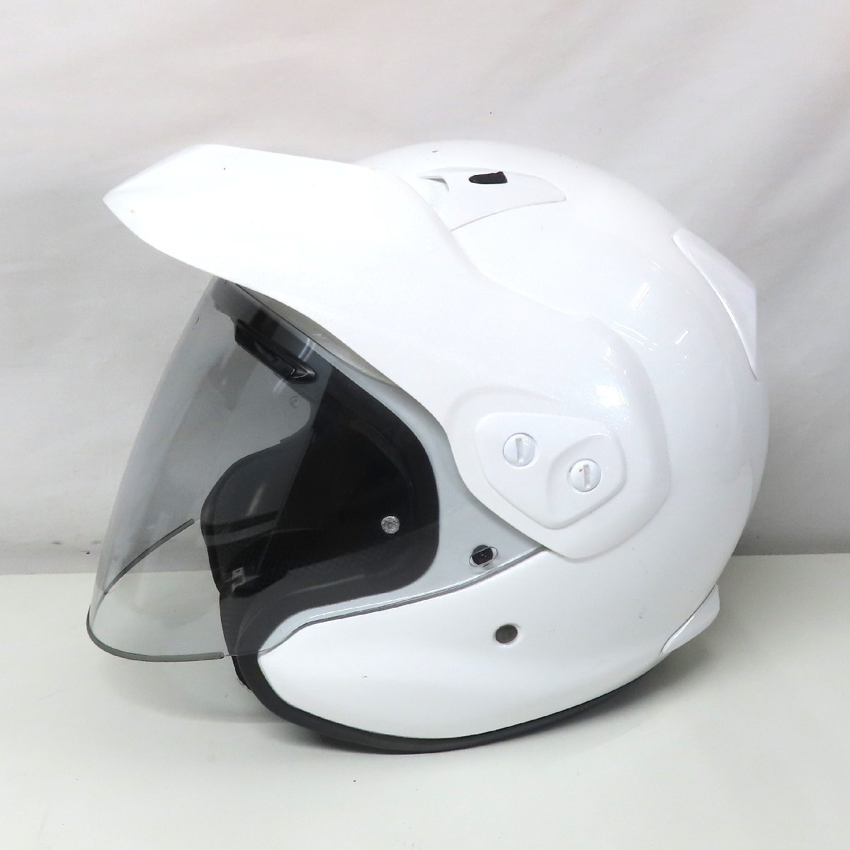 Arai アライ CT-Z CTZ ジェットヘルメット Lサイズ ホワイト バイク 