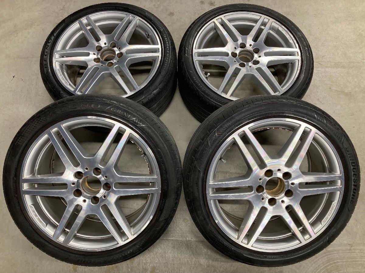 □3395 手渡し大歓迎 ベンツ 純正 AMG Eクラス 等 18インチ 8.5J +48