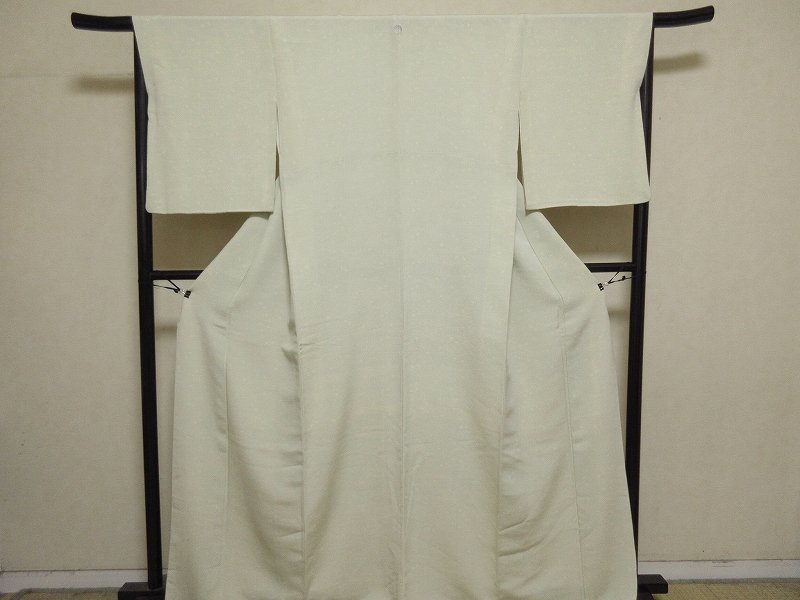 ドークブア■浦野理一　小紋　波ちどり　縮緬　極上の逸品　☆　107