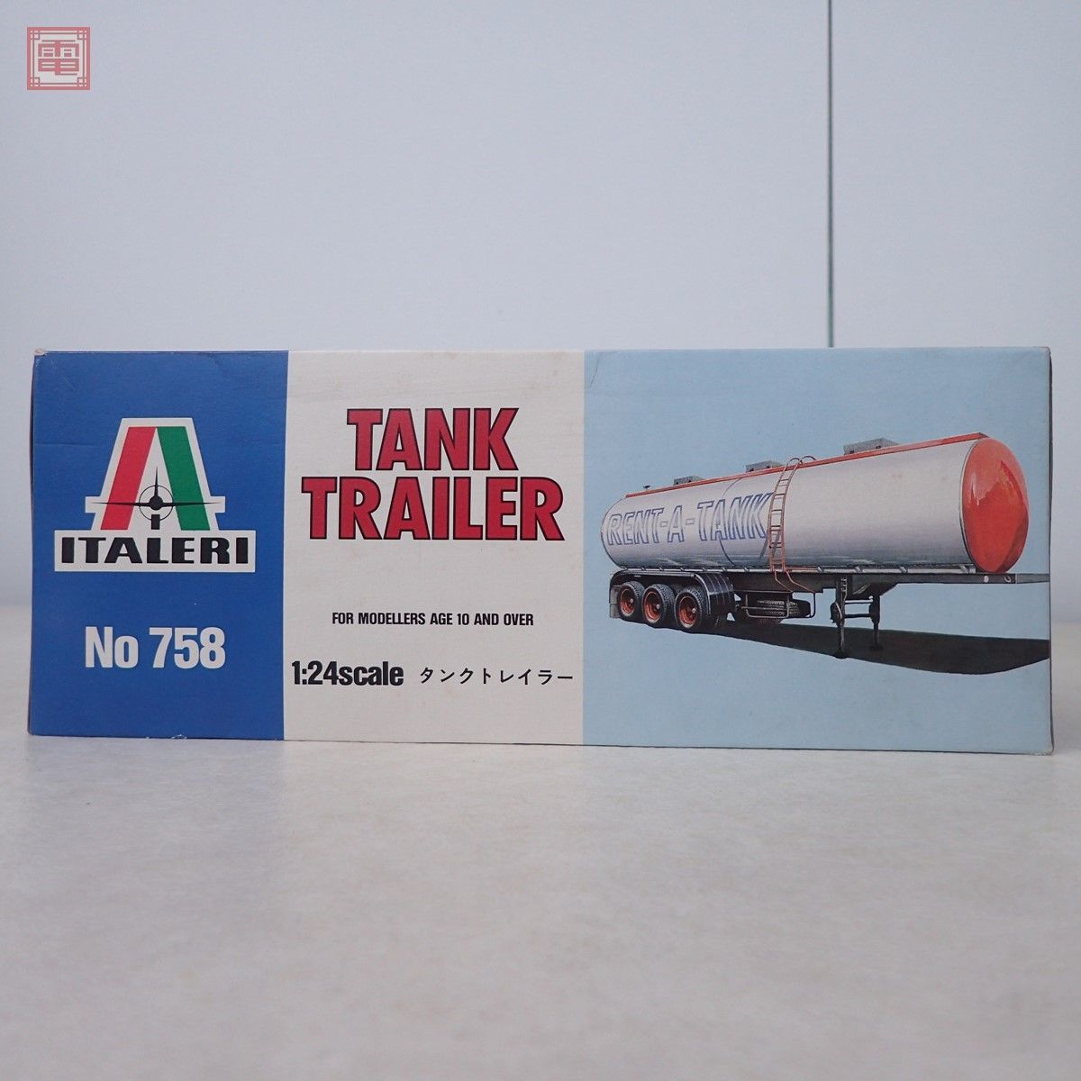 未組立 イタレリ 1/24 タンクトレイラー No.758 ITALERI TANK TRAILER 