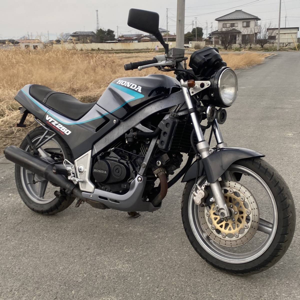 ホンダ VTZ250 MC15 始動 書類付 現状車 (検FE FC VTZ VT VTR CB CBX