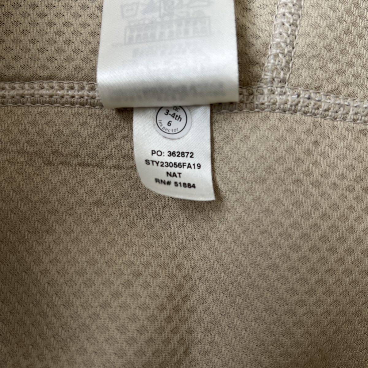 とし patagonia レトロX フリースジャケット カラーはナチュラル×ネイビー