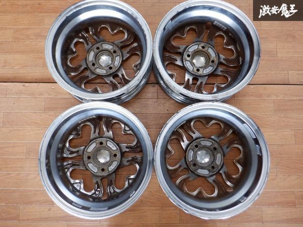 PIAA ピア ジュエルハート ホイール 14インチ 4.5J +45 PCD100 4穴 4本 
