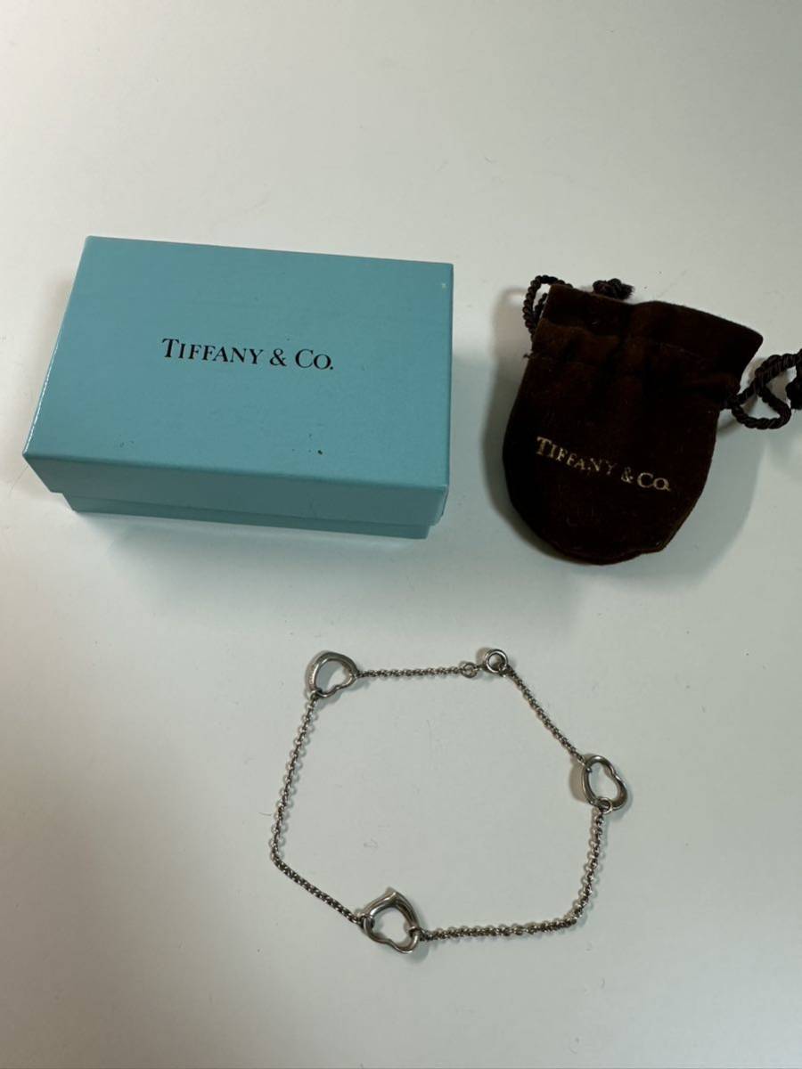 TIFFANY&Co ティファニー ティファニーオープンハート ブレスレット 箱