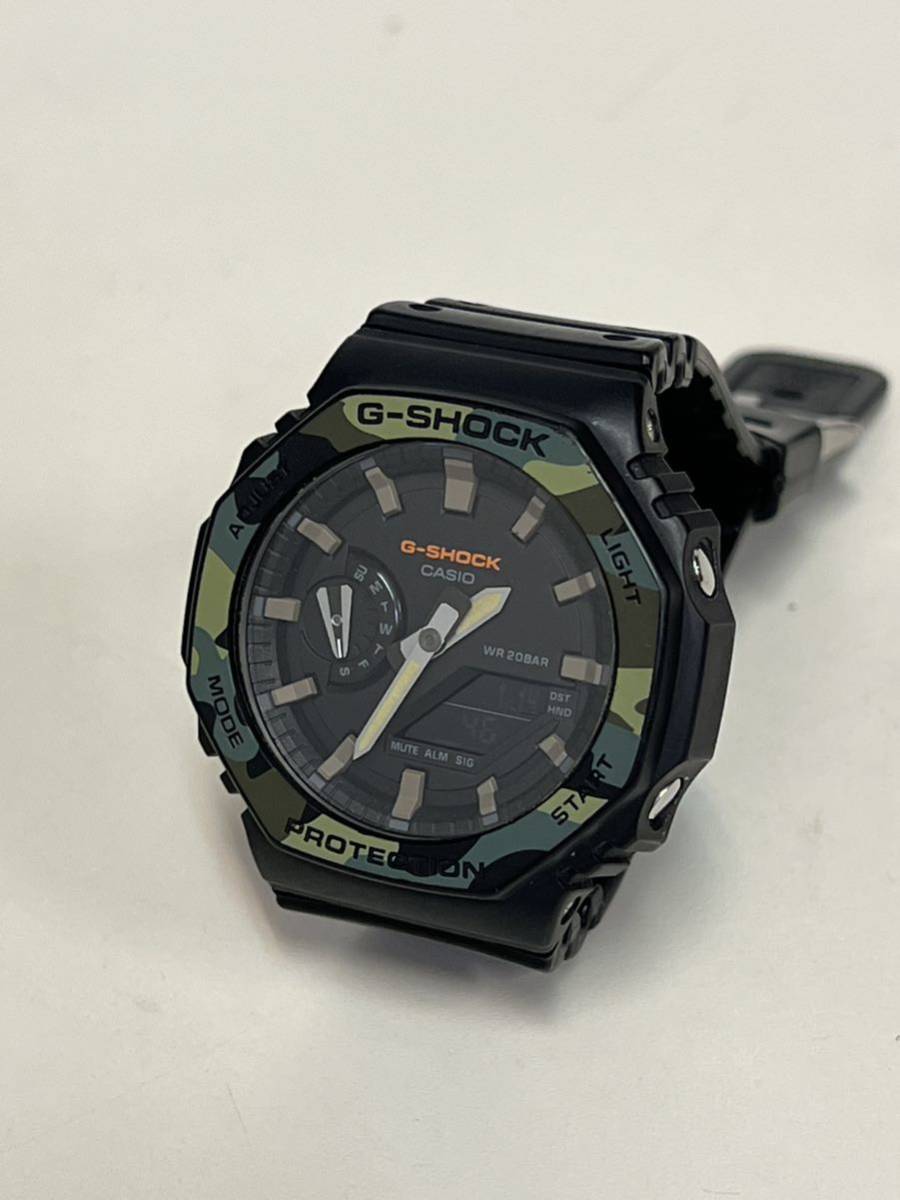 CASIO カシオ G-SHOCK Gショック GA-2100SU 腕時計 5611 迷彩柄 稼働