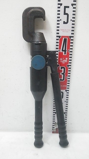 【1円スタート！】CACTUS カクタス/産機興業 手動油圧式T型圧縮工具 SCT-1 動作良好 T0440　