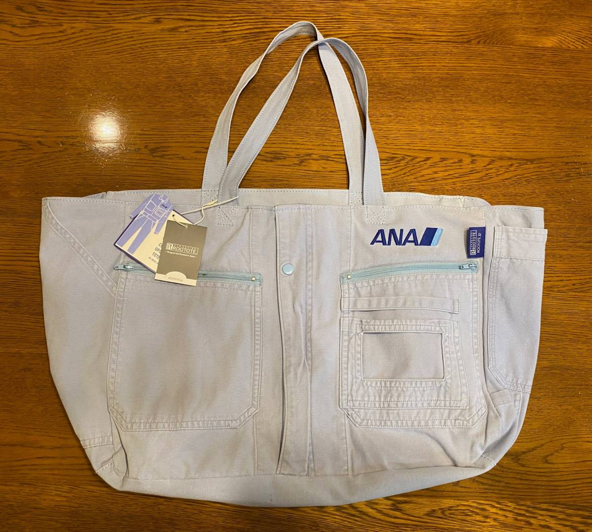 全日空 ANA アップサイクルプロジェクト トートバッグ 大 Rootote