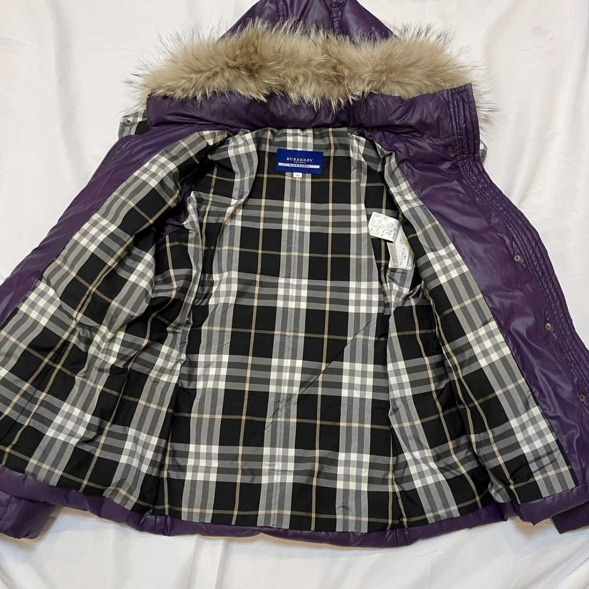 バーバリーブルーレーベル BURBERRY BLACK LABEL ダウンコート ダウン