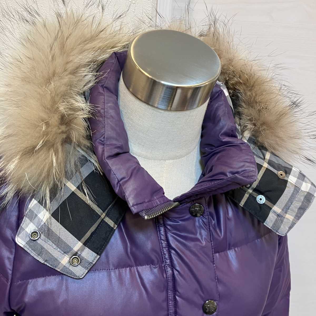 バーバリーブルーレーベル BURBERRY BLACK LABEL ダウンコート ダウン