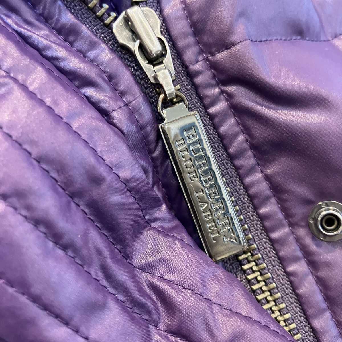 バーバリーブルーレーベル BURBERRY BLACK LABEL ダウンコート ダウン