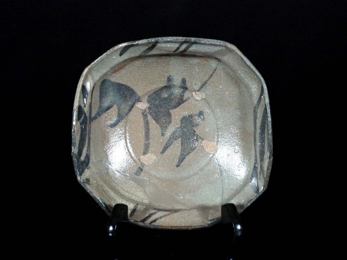 【GK】江戸初期　絵唐津小鉢　向付　懐石　①