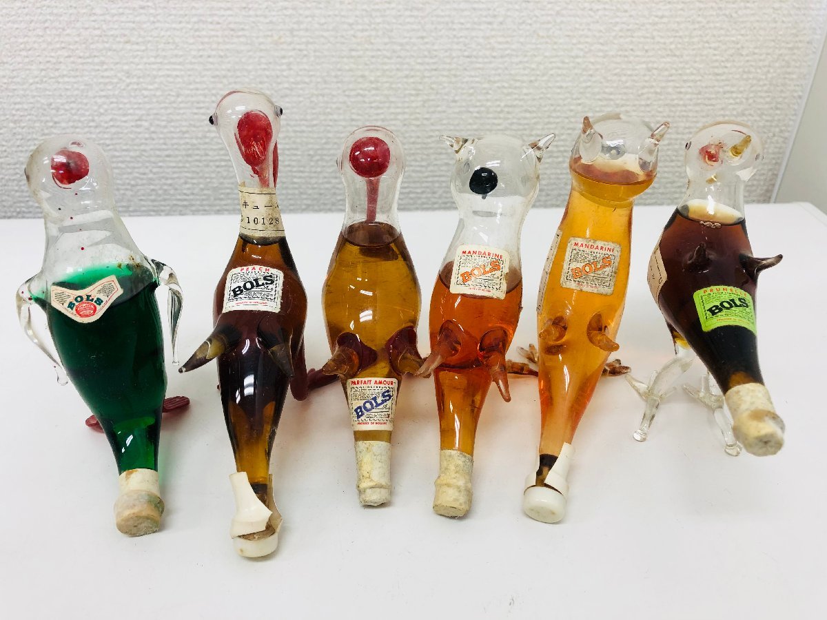 BOLS リキュール アニマルボトル 動物ボトル ミニボトル 20本以上 大量
