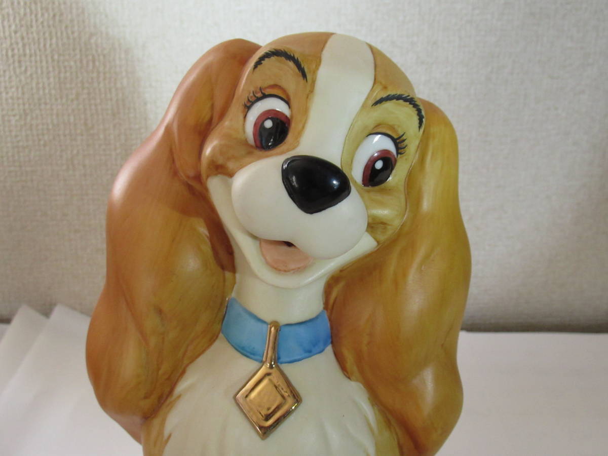 Disney わんわん物語 レディー フィギュア 加藤工芸 スタチュー Lady 