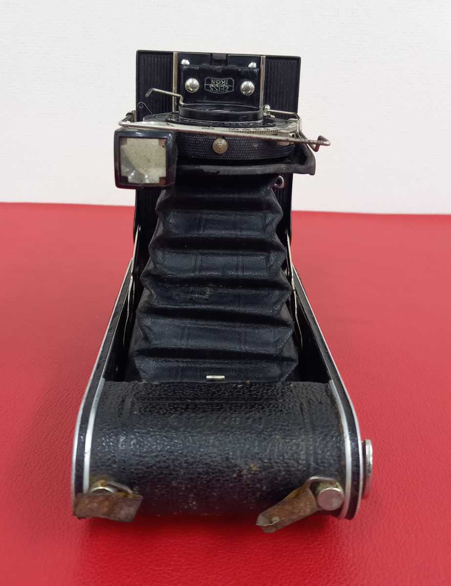 □A Zeiss Ikon 蛇腹カメラ カールツァイス Tessar F4.5 10.5cm