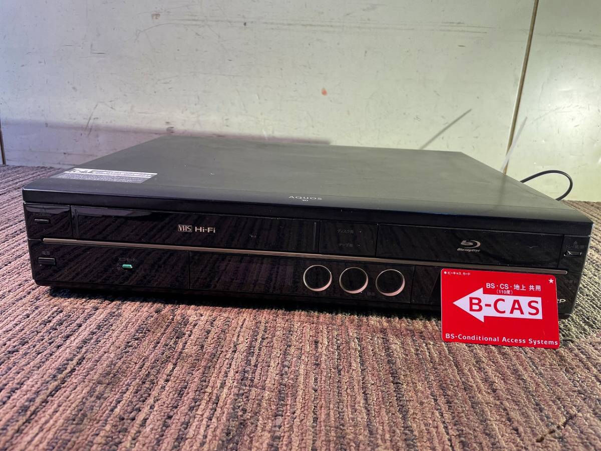 SHARP 「BD-HDV22」 VHS一体型ビデオデッキ HDD⁄DVD⁄ブルーレイ