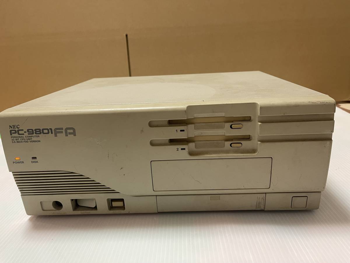 NEC PC-9801FA/U2 ※ジャンク品 【公式通販】