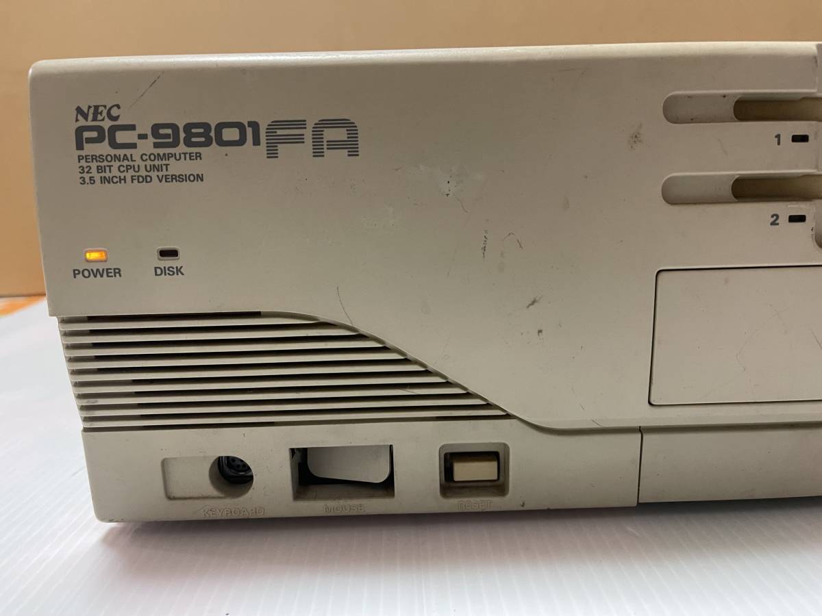 NEC PC-9801FA/U2 ※ジャンク品 【公式通販】