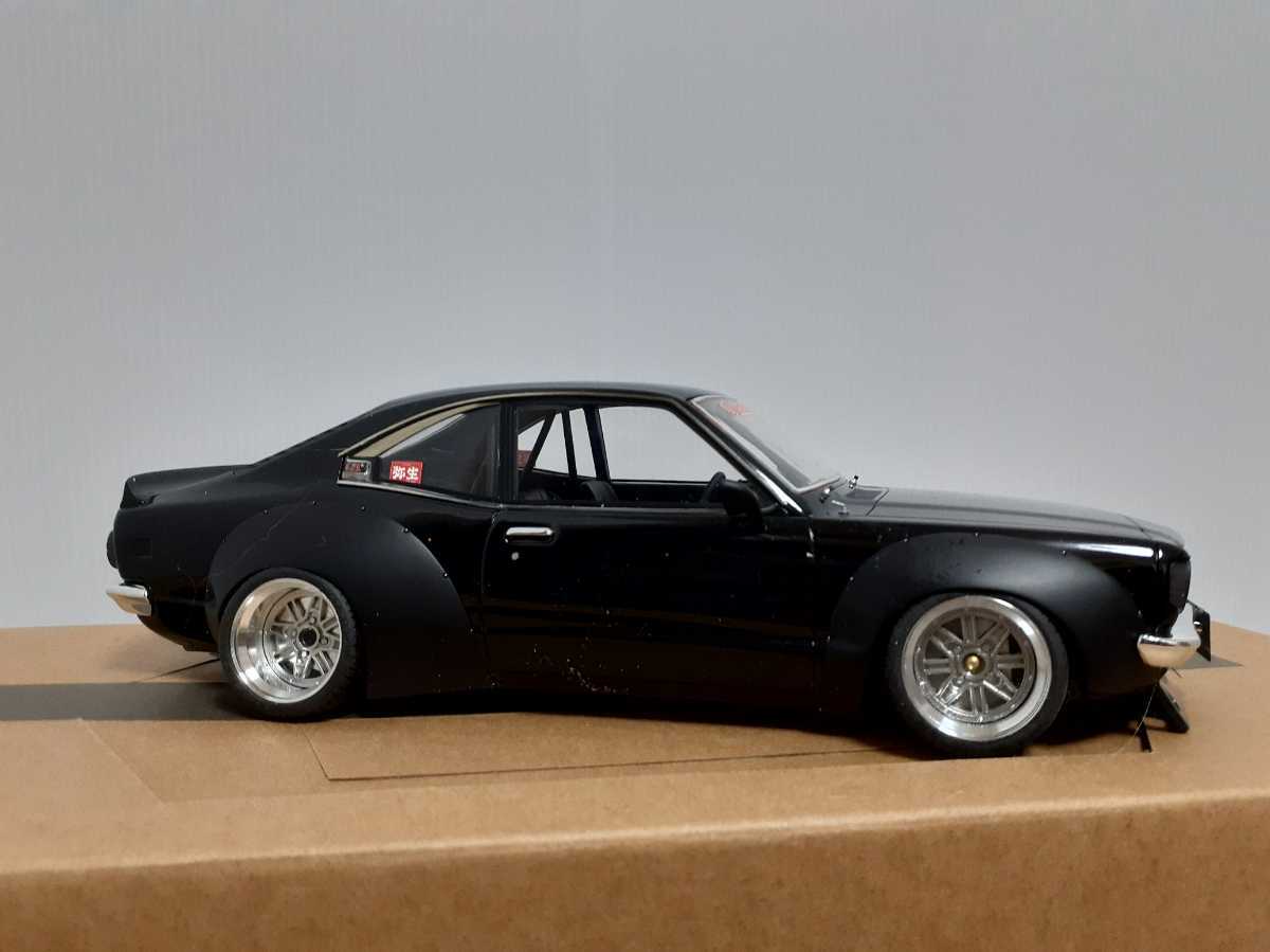 イグニッション モデル 1/18 サバンナRX-3 人気の黒！ホイール