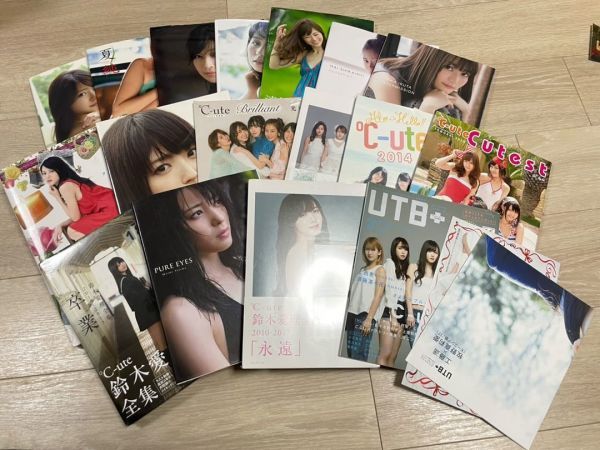 ☆ 未開封有 ℃-ute 乃木坂 ハロプロ 鈴木愛理 小池里奈 小野真弓 鈴木愛理 等 限定品 生写真 DVD付き 帯付き 含 写真集 まとめて15冊以上