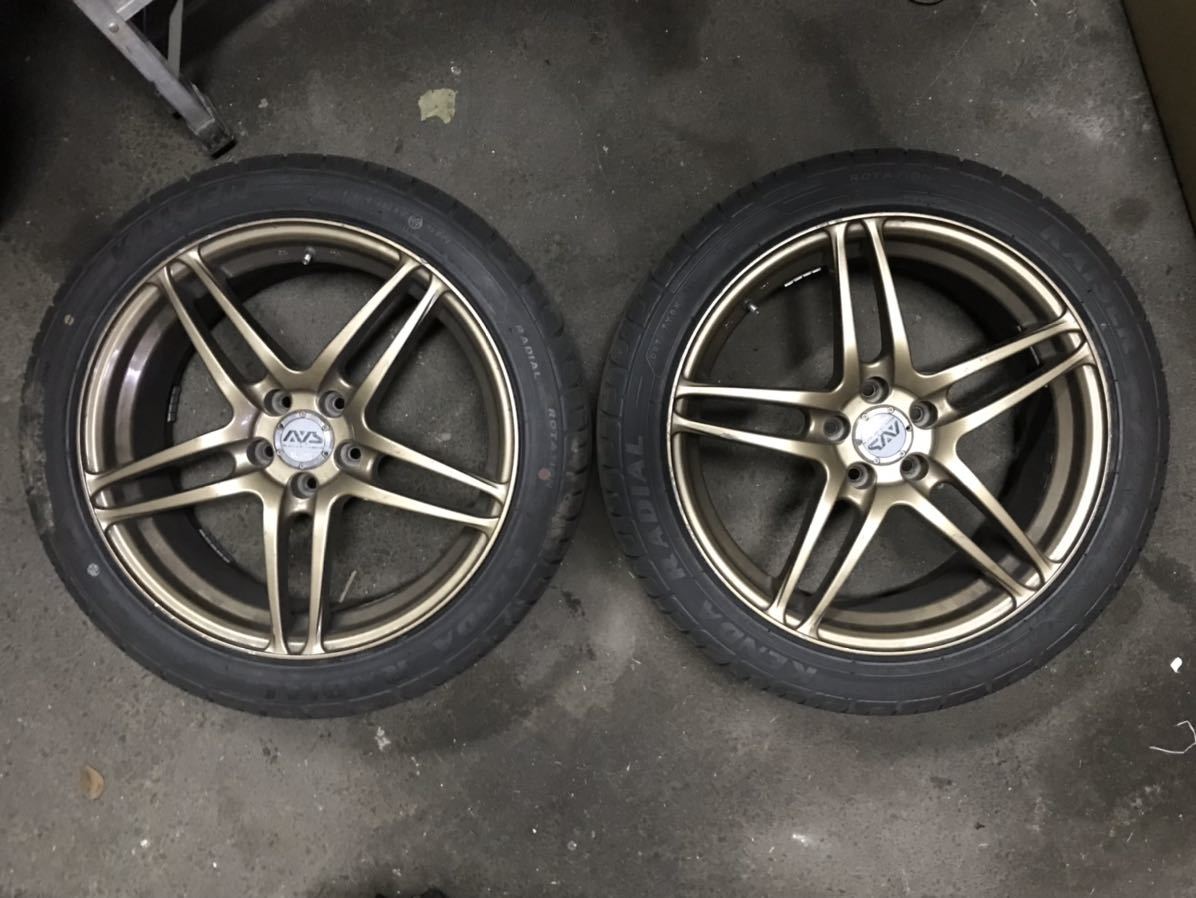 YOKOHAMA ヨコハマ MODEL5 モデル5 5H-100 7J＋35 2本セット　絶版品　当時物
