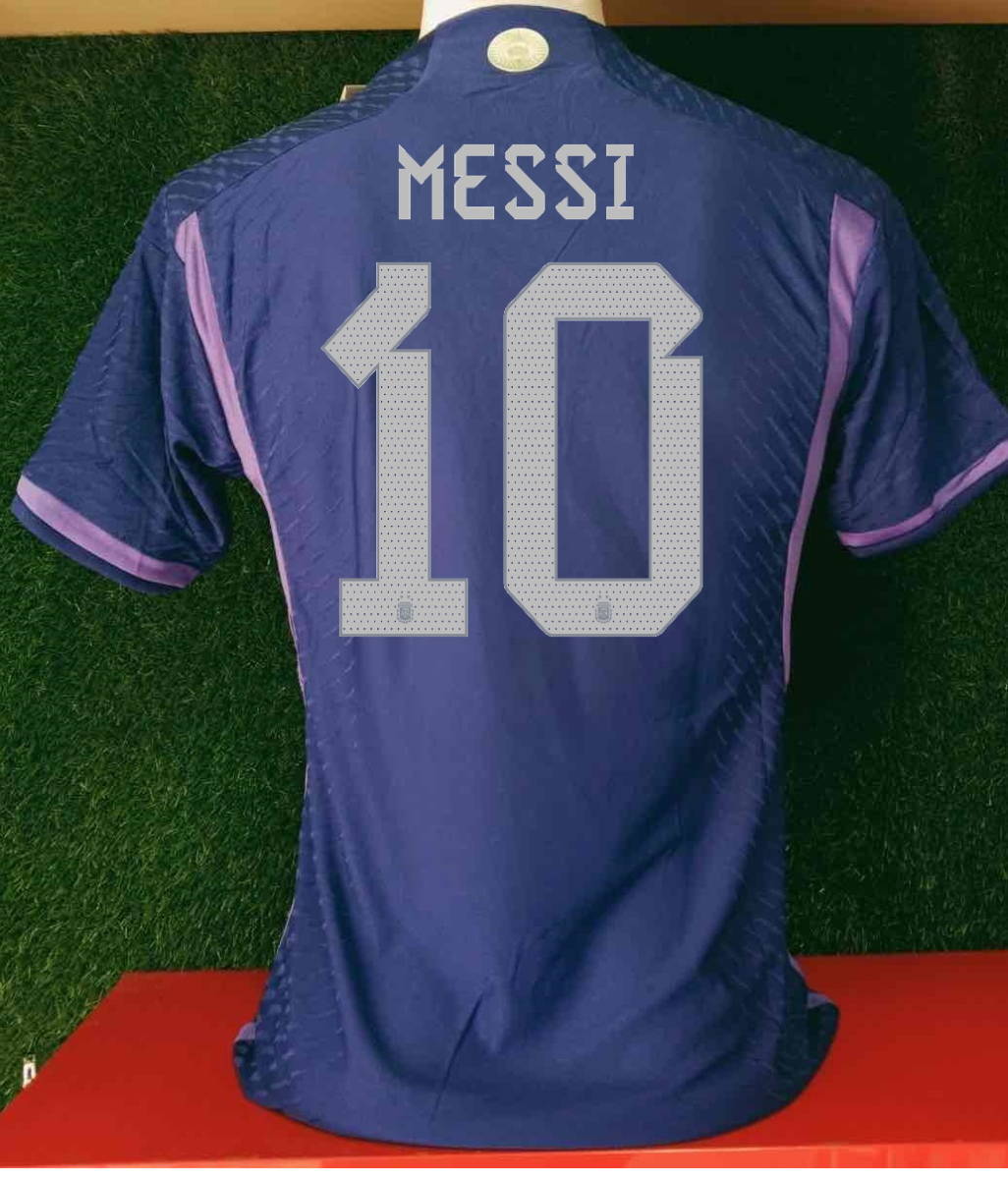 正規品 2022 アルゼンチン メッシ #10 XL W杯優勝モデル 希少レア FIFA