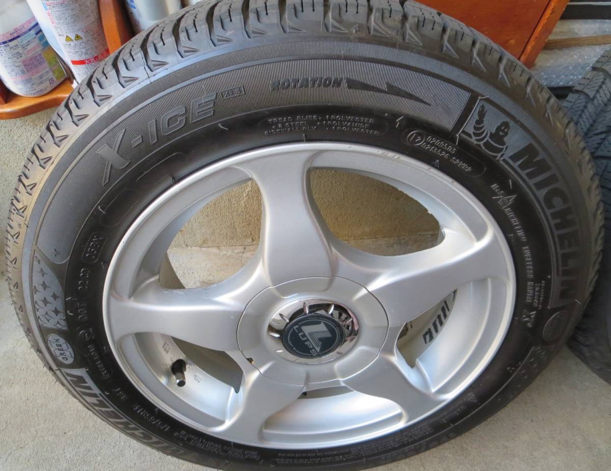 美品 スタッドレスタイヤ 4本セット Michelin ミシュラン 175/65R14  