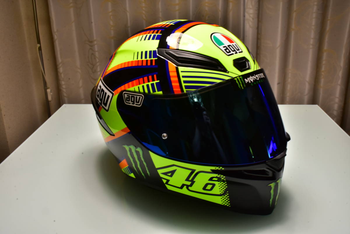 ☆ AGV K1 SOLELUNA ロッシ レプリカ フルフェイス ヘルメット ASIAN  