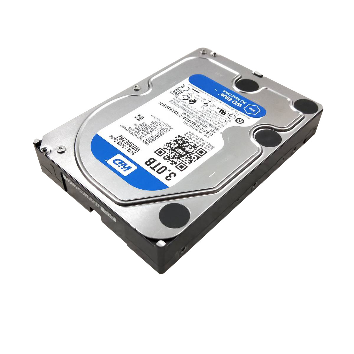 【中古パーツ】3.5 SATA 3TB 1台 正常 WD WD30EZRZ 使用時間1917H ■HDD1808