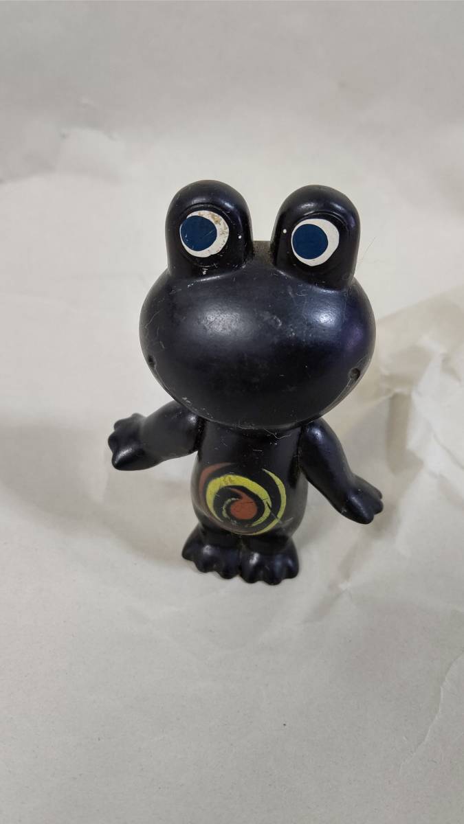 【極レア品！】コルゲンコーワ　ケロヨン お買い得品 希少 ケロちゃん ソフビ うずまき 渦巻き模様 コルゲン