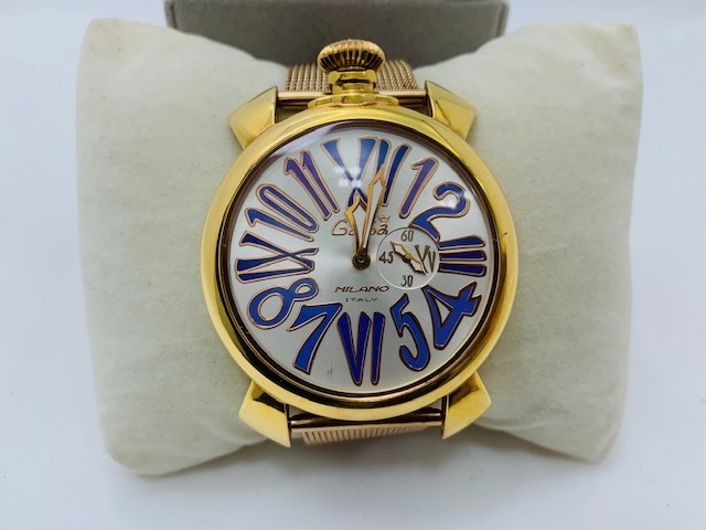 1円～【動品】GaGa MILANO ガガミラノ MANUALE マヌアーレ 40 5020