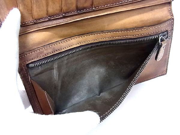 1円 Berluti ベルルッティ サンタル カリグラフィー レザー 二つ折り 