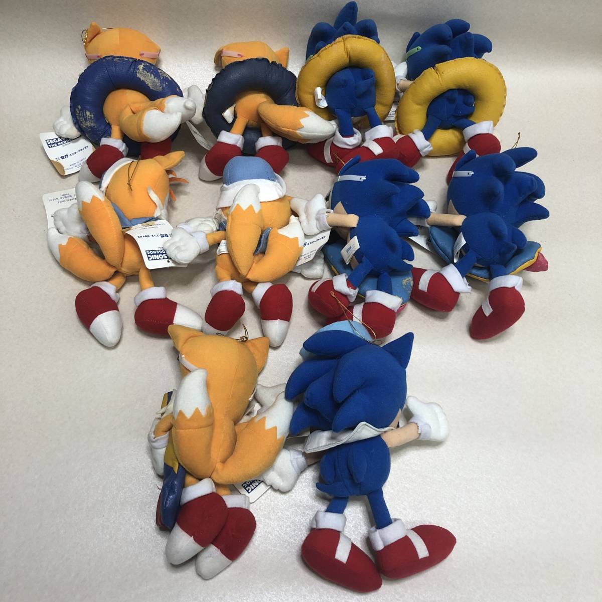【当時物】ソニック ＆テイルス　サマーバージョン　ぬいぐるみ　SEGA　セガ タグ付き未使用 セガ SEGA ソニック＆テイルス ソニック・ザ・ヘッジ