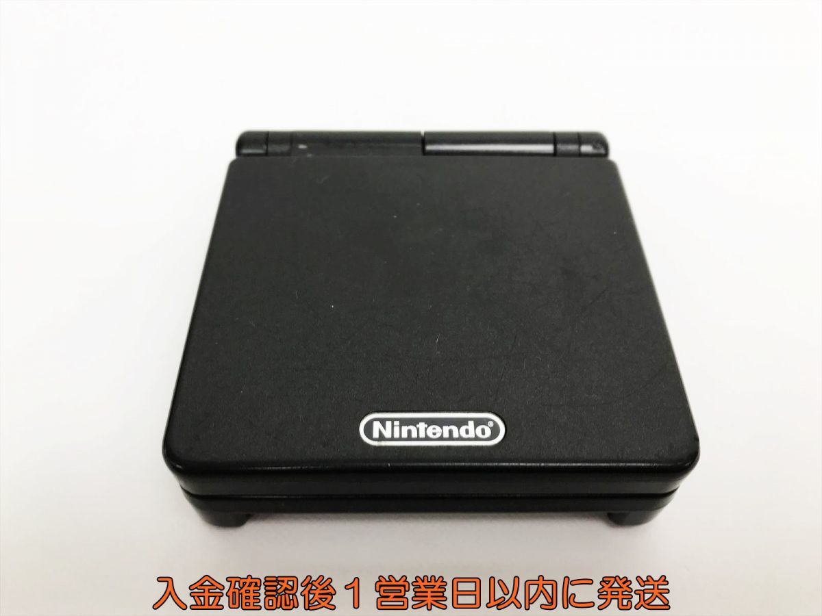 【1円】任天堂 ゲームボーイアドバンスSP 本体 ブラック GBASP 未検品 黒 EC21-45ke/F3