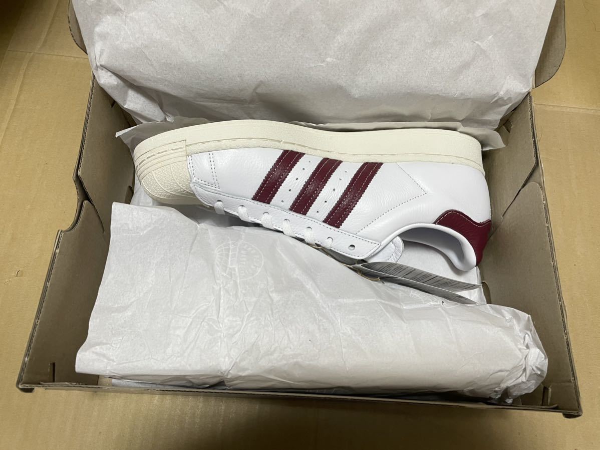 ラスト1点 アディダス 新品未使用 スーパースター レッド 28cm GZ1603 オリジナルス ホワイト 完売品 送料無料 送料込み