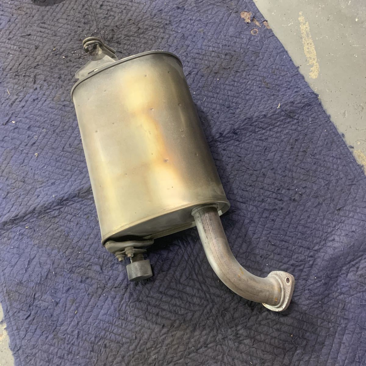 美品 jzs175 17クラウン 純正マフラー リア マフラー 43000km 外し