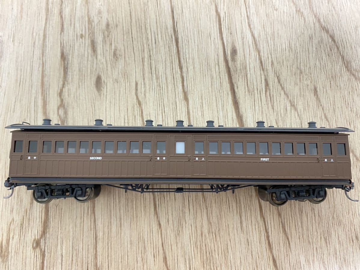 珊瑚模型 SANGO 上中等ポギー車 下等ポギー車 2両セット　極美品 HOゲージ 古典客車 SANGO 珊瑚模型 上、中等ボギー車 - Yahoo