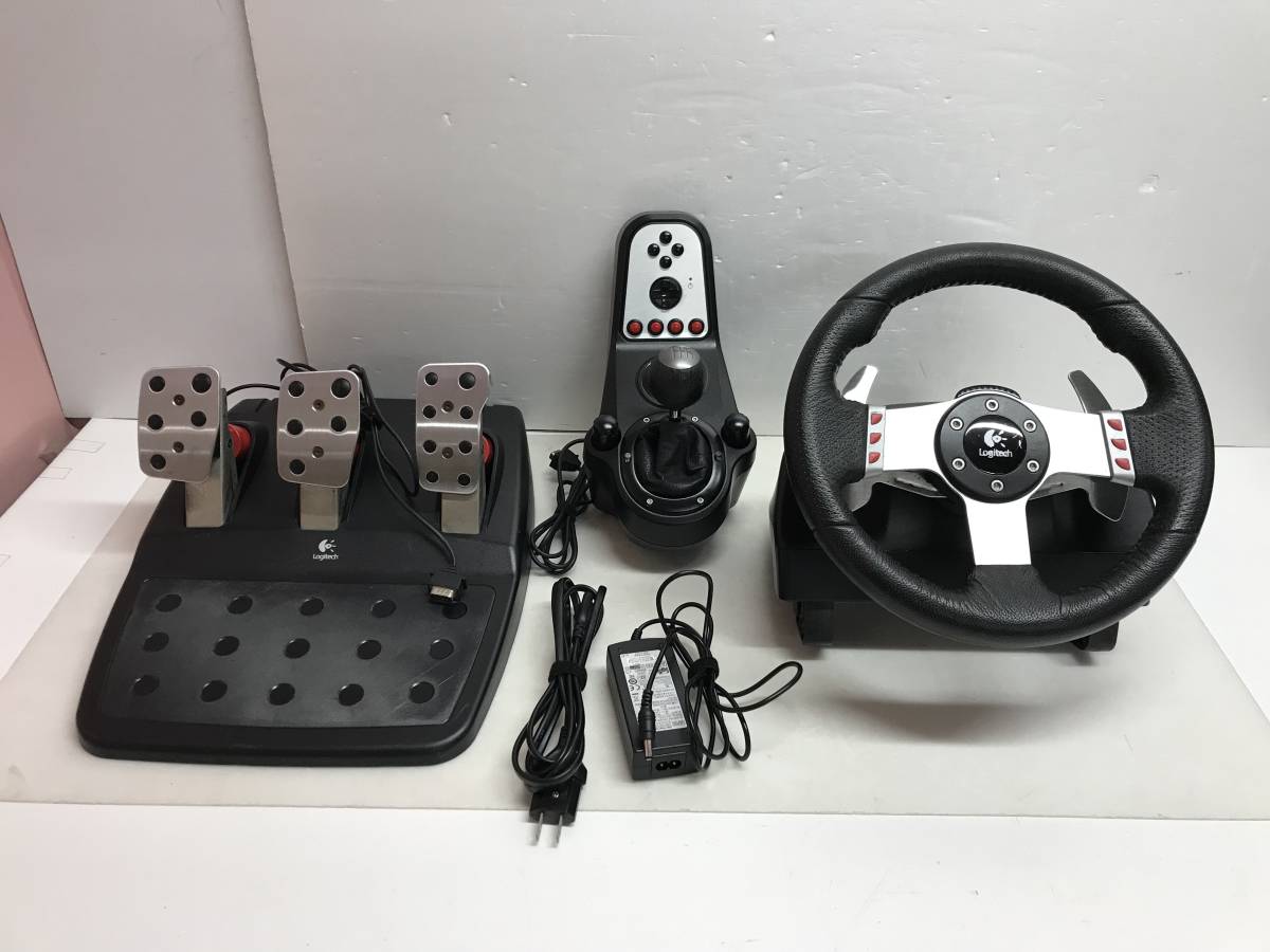A6778-28 Logitech G27 Racing Wheel W-U0001 ステアリング 