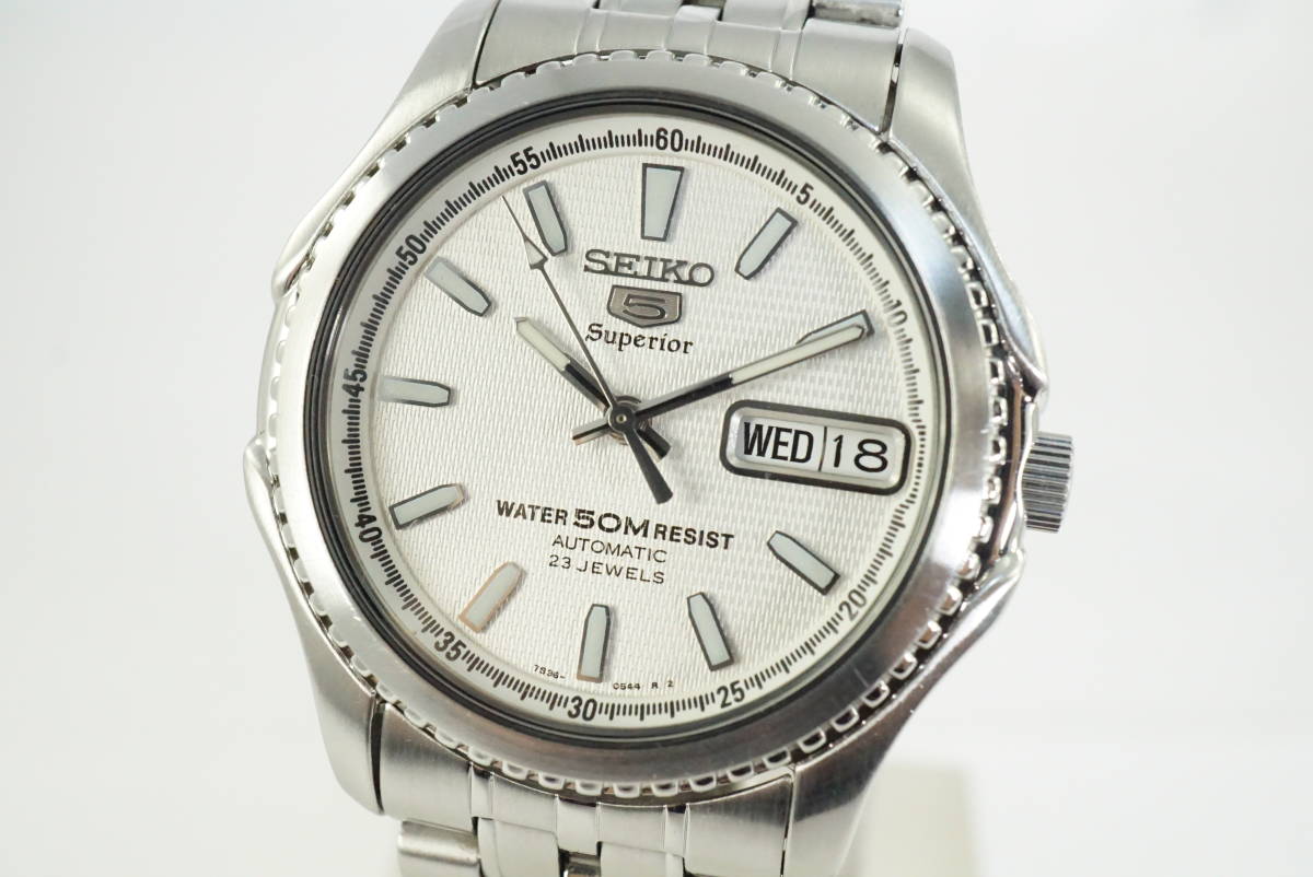 セイコー5 スーペリア SEIKO 5 SUPERIOR 自動巻き 稼働品