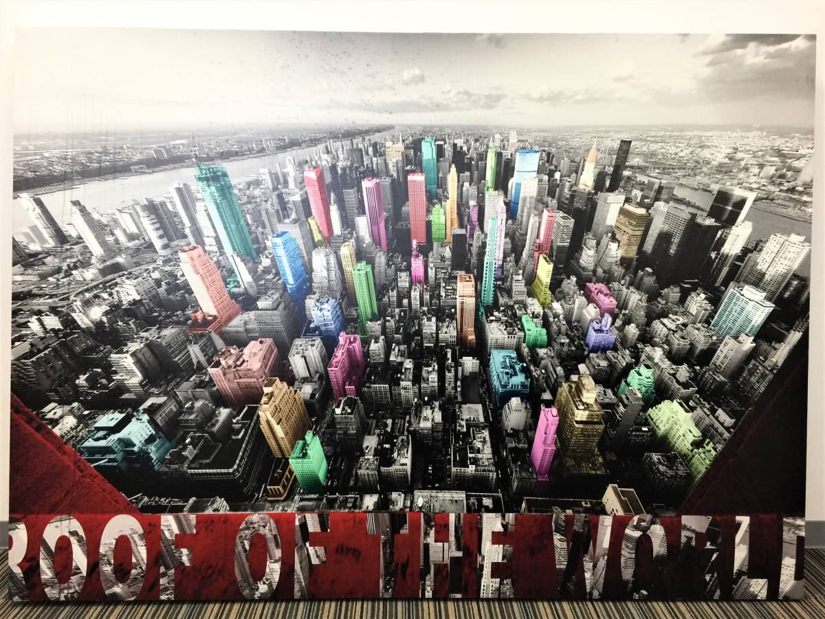 ○【店頭引取限定】アートパネル おしゃれ 壁掛け 風景写真 サイズ140.5×100㎝ インテリア 模様替え 秋田県秋田市(NF230119)327-15-②(45)