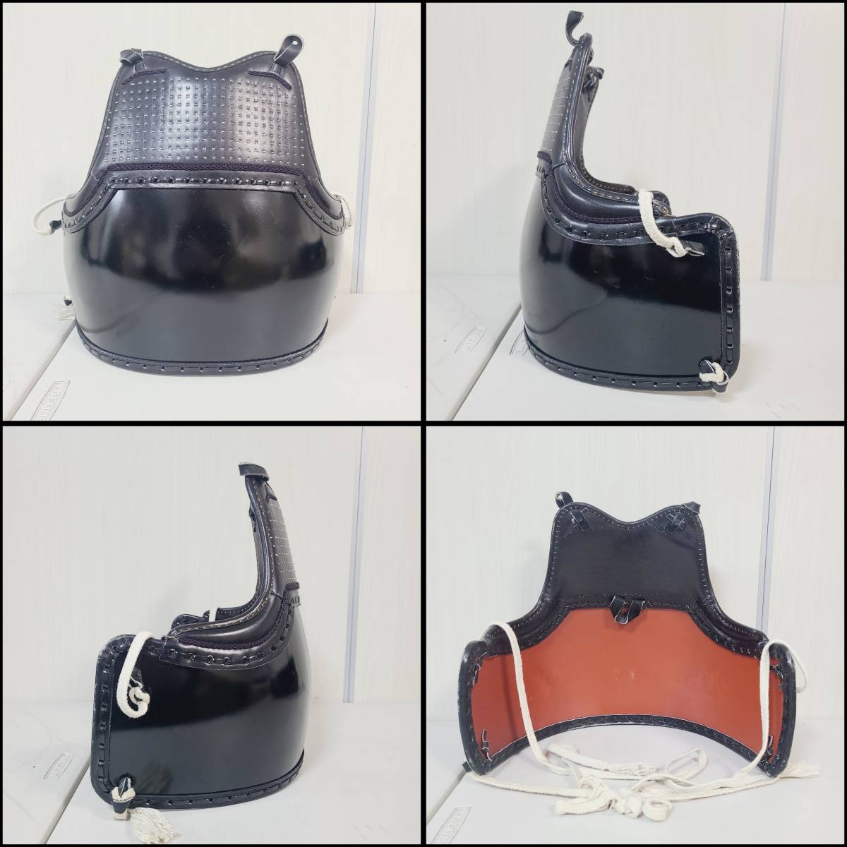 C6879】 薙刀 なぎなた 防具 一式 女性着用 153㎝着用 面 小手 垂れ 胴 
